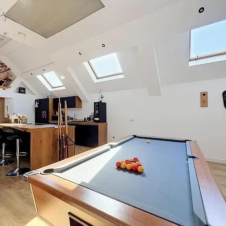 Loft Billard Et Arcade 3 Ch Garage Et Terrasse